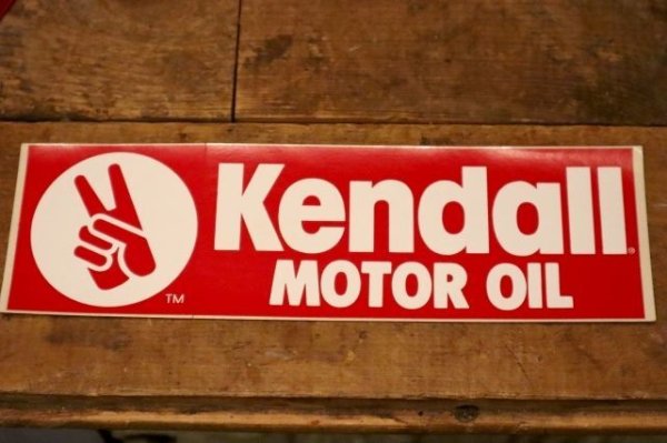 画像1: dp-240508-124 ※大量入荷！Kendall MOTOR OIL / 1990's〜Sticker (L)