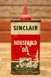 画像1: dp-240508-24 SINCLAIR / HOUSEHOLD OIL Handy Can (1)