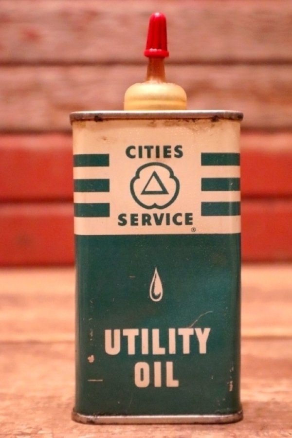 画像1: dp-240508-25 CITIES SERVICE / UTILITY Handy Oil Can