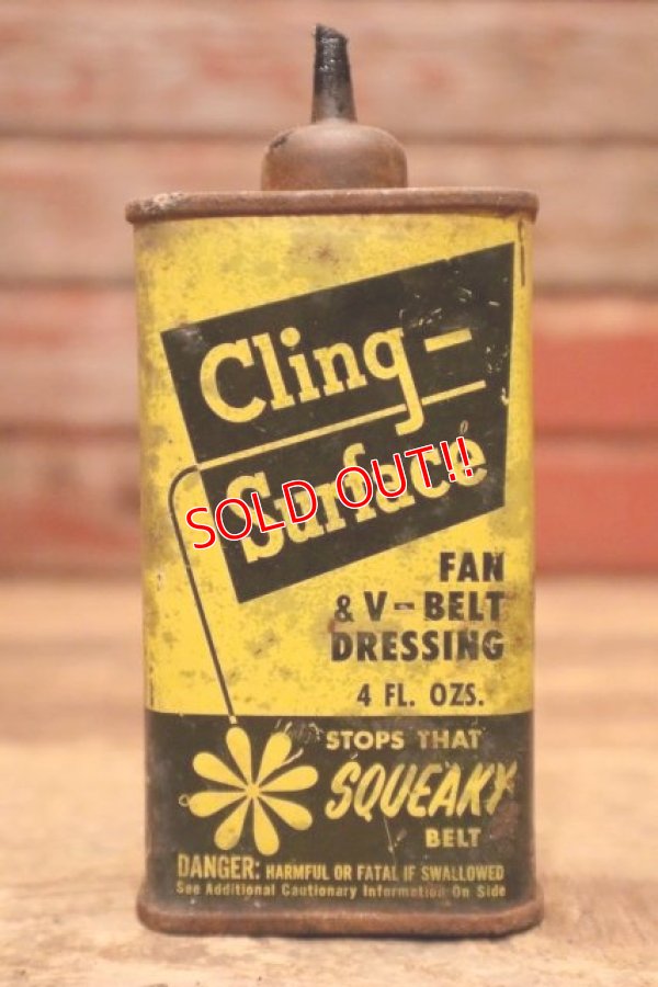 画像1: dp-231016-63 Cling-Surface FAN & V-BELT DRESSING Handy Oil Can