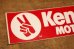 画像2: dp-240508-124 ※大量入荷！Kendall MOTOR OIL / 1990's〜Sticker (S) (2)