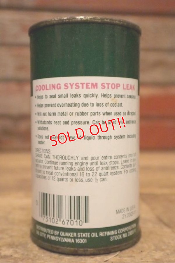 画像2: dp-240508-126 QUAKER STATE COOLING SYSTEM STOP LEAK 11 FL. OZ. Can