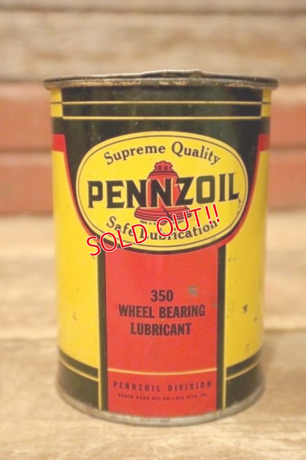 画像1: dp-240508-126 PENNZOIL / WHEEL BEARING LUBRICANT CAN