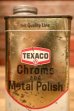 画像2: dp-240508-126 TEXACO / 1960's Chrome and Metal Polish Can (2)