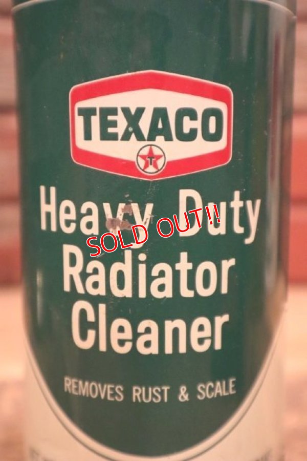 画像2: dp-240508-50 TEXACO / 1960's Heavy Duty Radiator Cleaner Can