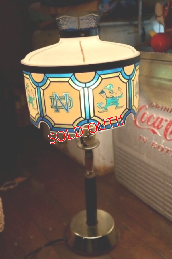 画像2: dp-240418-18 University of Notre Dame / Vintage Desk Light