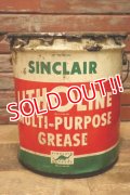 dp-240508-88 SINCLAIR / LITHOLINE MULTI-PURPOSE GREASE 1950's 5 Gallons Can