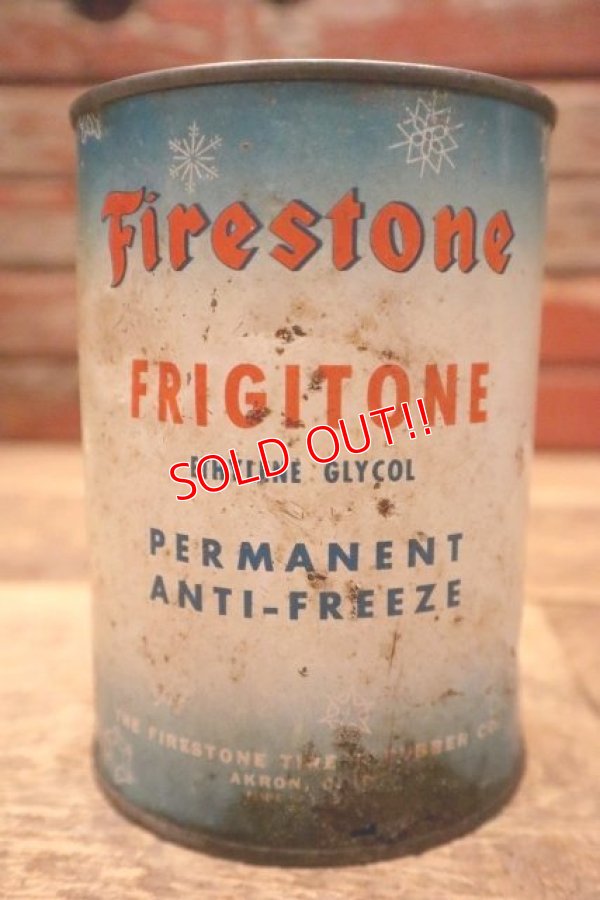 画像1: dp-240508-20 Firestone / FRIGITONE PERMANENT ANTI-FREEZE One U.S. Quart Can