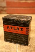 dp-240508-126 ATLAS / 1940's-1950's Battery Tin Coin Bank