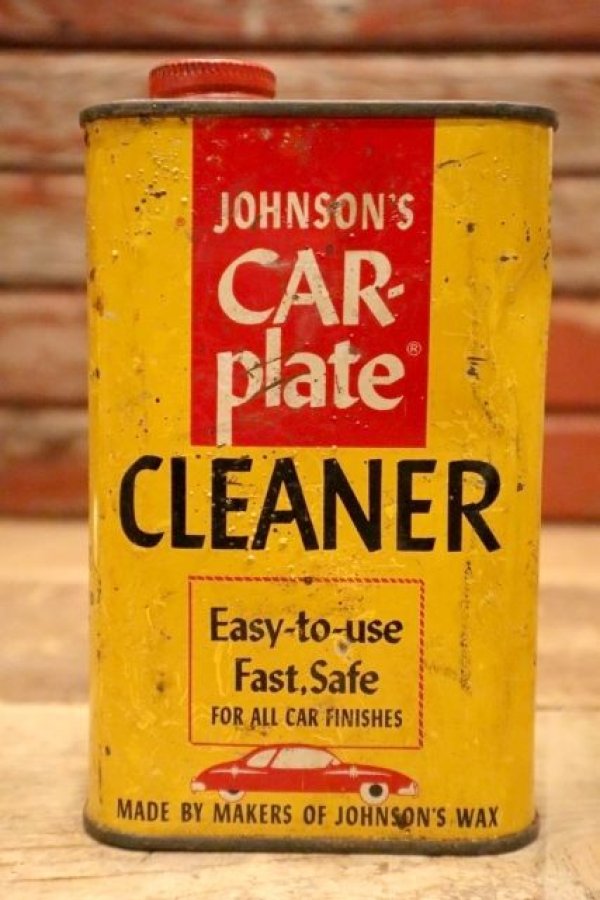 画像1: dp-240508-16 JOHNSON'S / car plate CLEANER Can