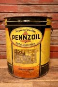 dp-240508-69 PENNZOIL / 1960's-1970's 5 U.S. GALLONS OIL CAN
