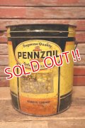 dp-240508-69 PENNZOIL / 1960's-1970's 5 U.S. GALLONS OIL CAN