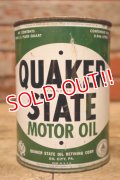 dp-240605-04 QUAKER STATE MOTOR OIL 1940's One U.S. Quart Can