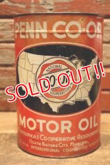 dp-240508-28 PENN CO-OP MOTOR OIL  5 U.S. Quarts Can