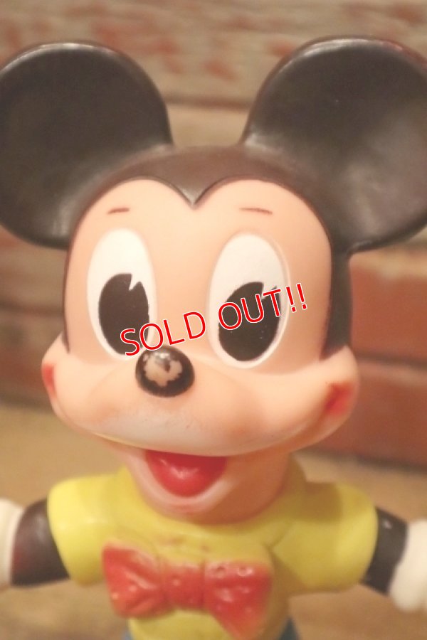 画像2: ct-240418-13 Mickey Mouse / Ledraplastic 1960's Rubber Doll (M)