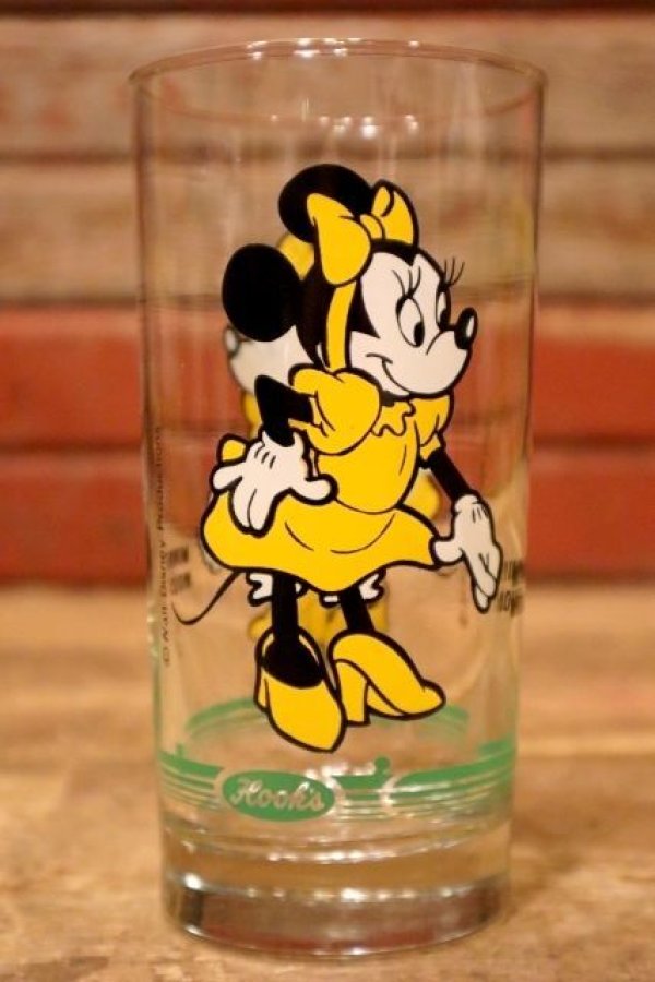 画像1: gs-240605-24 Minnie Mouse / Hook's Drug Store 1984 Promotion Glass