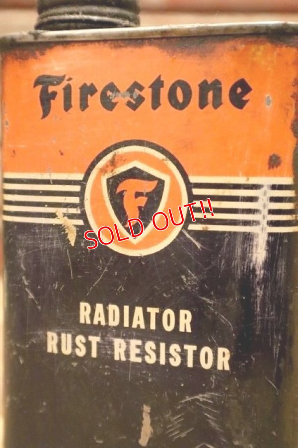 画像2: dp-240508-49 Firestone / 1940's-1950's RADIATOR RUST RESISTOR CAN