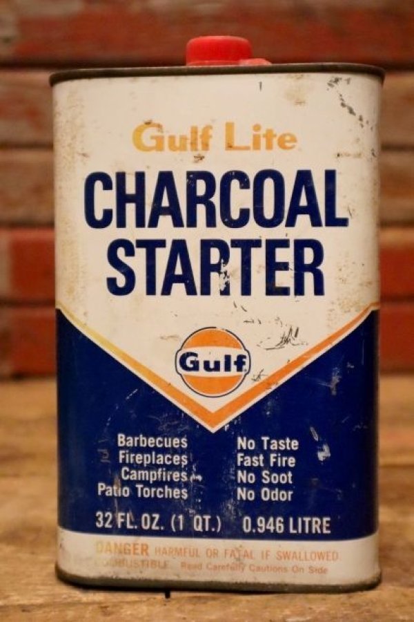 画像1: dp-240207-07 Gulf / Gulf Lite Charcoal starter U.S. One Quart Can