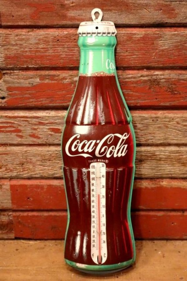 画像1: dp-240604-12 Coca-Cola / 1970's〜Bottle Thermometer