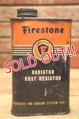 dp-240508-49 Firestone / 1940's-1950's RADIATOR RUST RESISTOR CAN