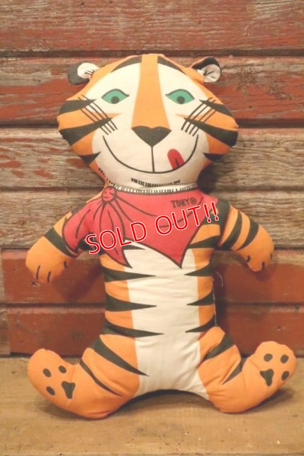 画像1: ct-240604-02 Kellogg's Tony the Tiger / 1970's Pillow Doll