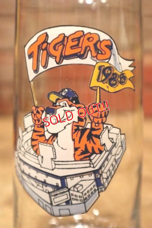 画像2: dp-240605-05 BURGER KING / 1988 DETROIT TIGERS GLASS