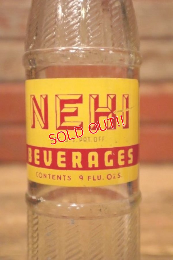 画像2: dp-240611-06 NEHI BEVERAGES / 1950's 9 FL.OZ. Bottle