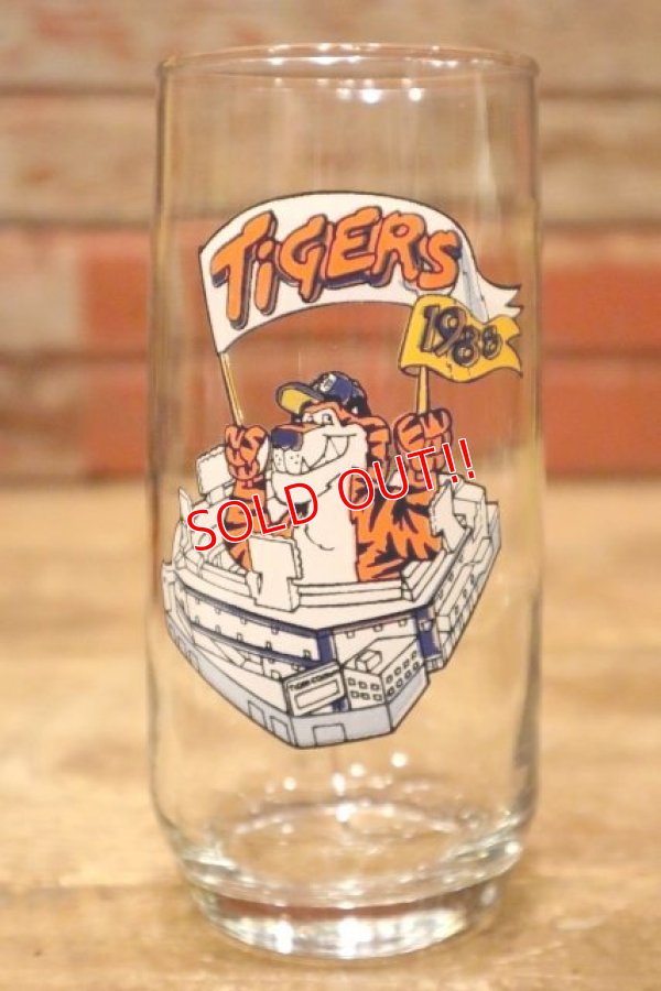 画像1: dp-240605-05 BURGER KING / 1988 DETROIT TIGERS GLASS