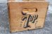 画像6: dp-240604-10 SEVEN UP 7up / 1960's Wood Box