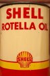 画像2: dp-240611-10 SHELL / ROTELLA OIL 〜1950's One U.S. Quart Can (2)