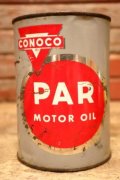 dp-240508-62 CONOCO / PAR MOTOR OIL 1950's-1960's One U.S. Quart Can