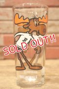 gs-240605-27 BULLWINKLE / 1970's PEPSI Collectors Series 16 oz. Glass