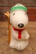 画像2: ct-240604-04 Snoopy / Danara 1980's Coin Bank "Ski" (2)