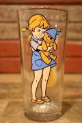gs-230724-01 The Rescuers / Penny PEPSI 1977 Collectors Series Glass