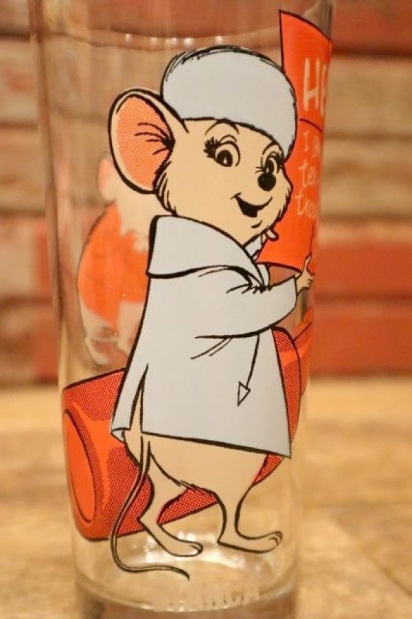 画像2: gs-240605-38 The Rescuers / Bianca PEPSI 1977 Collectors Series Glass