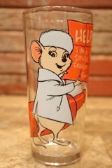 gs-240605-38 The Rescuers / Bianca PEPSI 1977 Collectors Series Glass