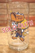 gs-240605-16 OSWALD & CUDDLES / 1970's Walter Lantz Productions Series Glass