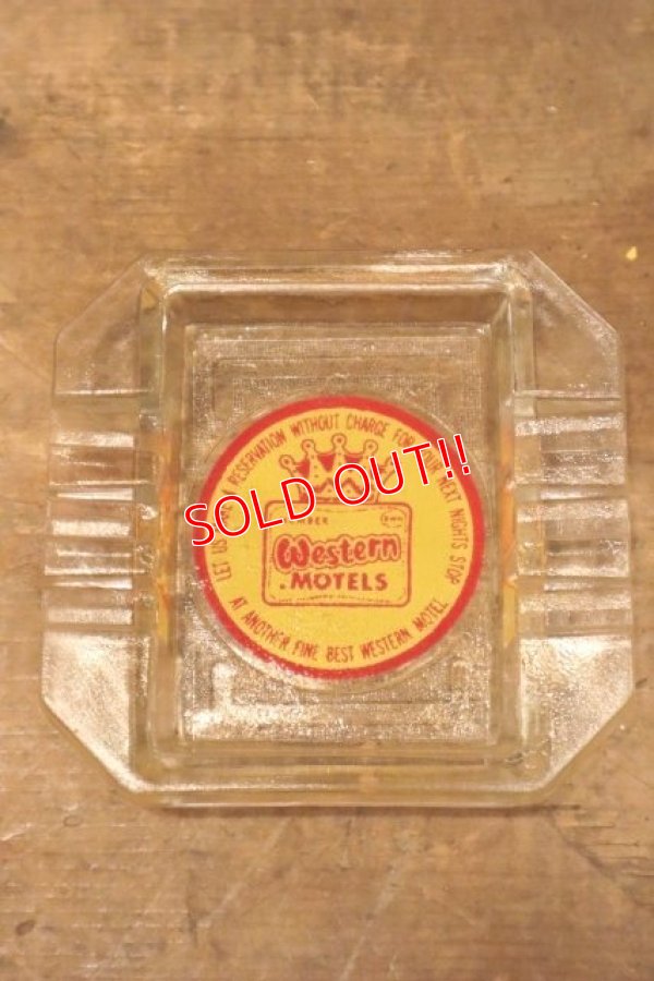 画像2: dp-240611-27 Western MOTELS / Vintage Ashtray