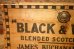 画像2: dp-240604-04 BLACK & WHITE SCOTCH WHISKY / Vintage Wood Box (2)