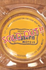 dp-240611-29 THE BEST Western MOTELS / Vintage Ashtray