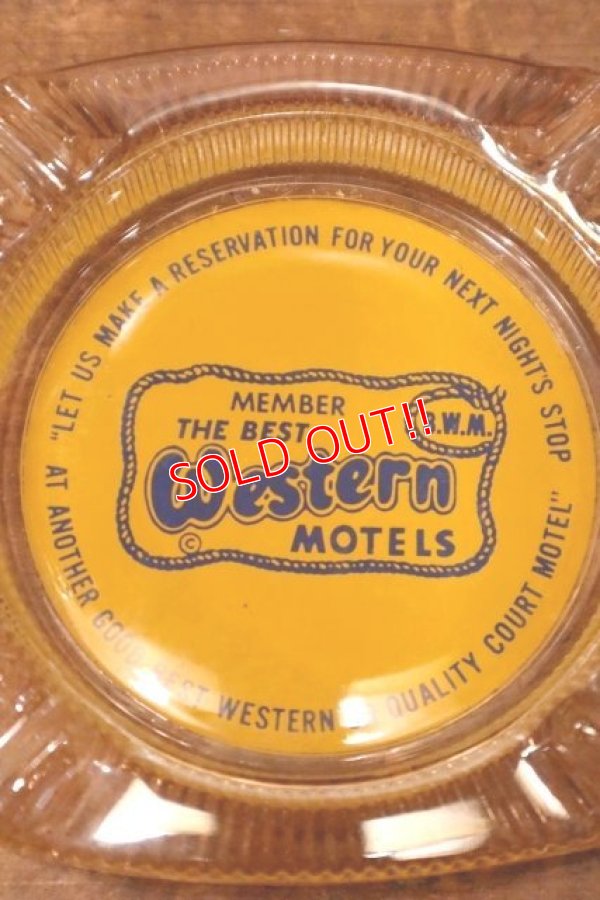 画像1: dp-240611-29 THE BEST Western MOTELS / Vintage Ashtray