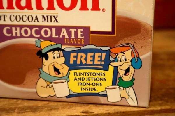 画像2: ct-231206-30 Carnation HOT COCOA / 1992 FLINTSTONES & JETSONS Box