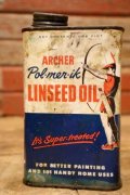 dp-231016-56 ARCHER-DANIELS-MIDLAND COMPANY / 1950's ARCHER LINSEED OIL CAN