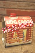 dp-240605-12 LOG CABIN syrup 100th Anniversary Tin Can