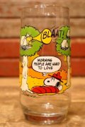 gs-240207-07 McDonald's / 1983 Camp Snoopy Collection Glass "Woodstock"