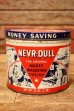 画像1: dp-240508-126 THE GEORGE BASCH CO. 1940's NEVR-DULL MAGIC WADDING POLISH CAN (1)