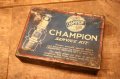 dp-240605-01 CHAMPION / 1930's SERVICE KIT TIN BOX
