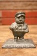 画像1: ct-240718-08 K-T Gas Oil 1920's-1930's El Reco Serviceman Cast Iron Paper Weight (1)