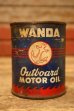 画像1: dp-240508-40 WANDA Outboard MOTOR OIL 1/2 PINT CAN (1)