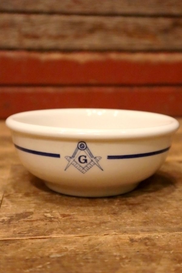 画像1: kt-230809-07 Freemasonry / Wallace Cereal Bowl